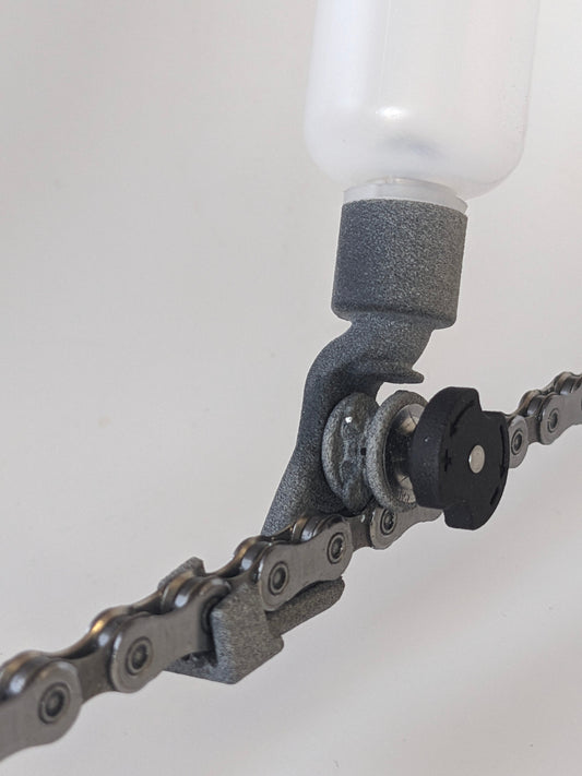 Fast and Easy Bicycle Chain Lube Tool